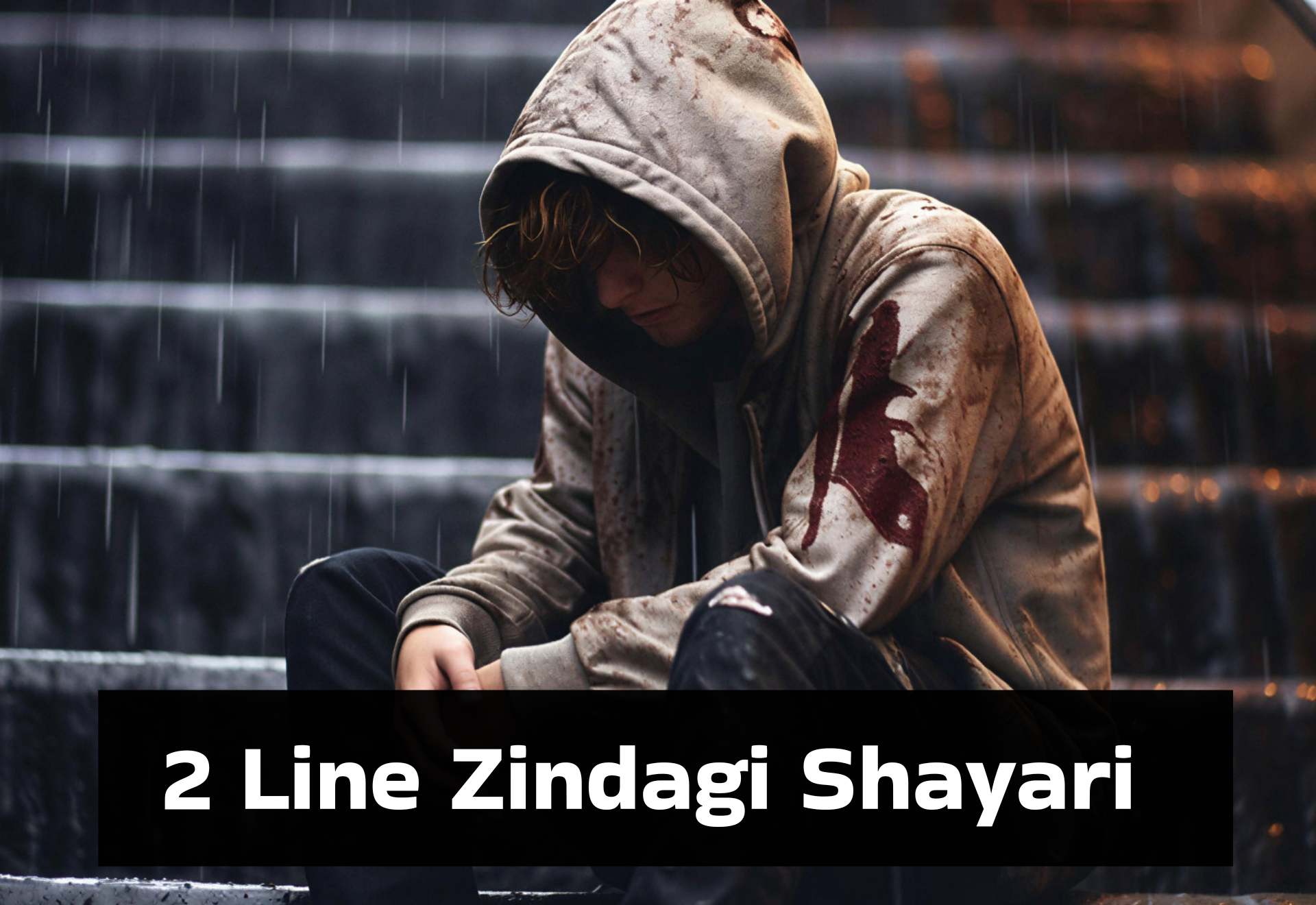 Thumbnail Zindagi 2 Line Shayari