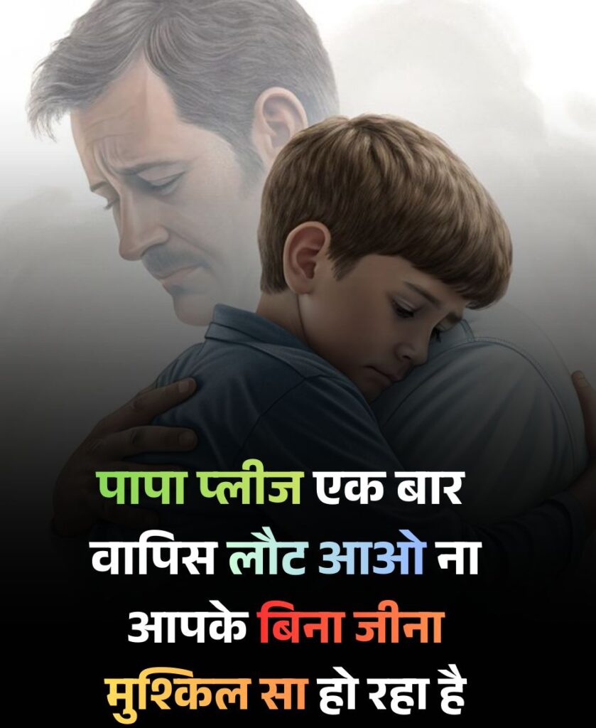 Miss You Papa After Death Line