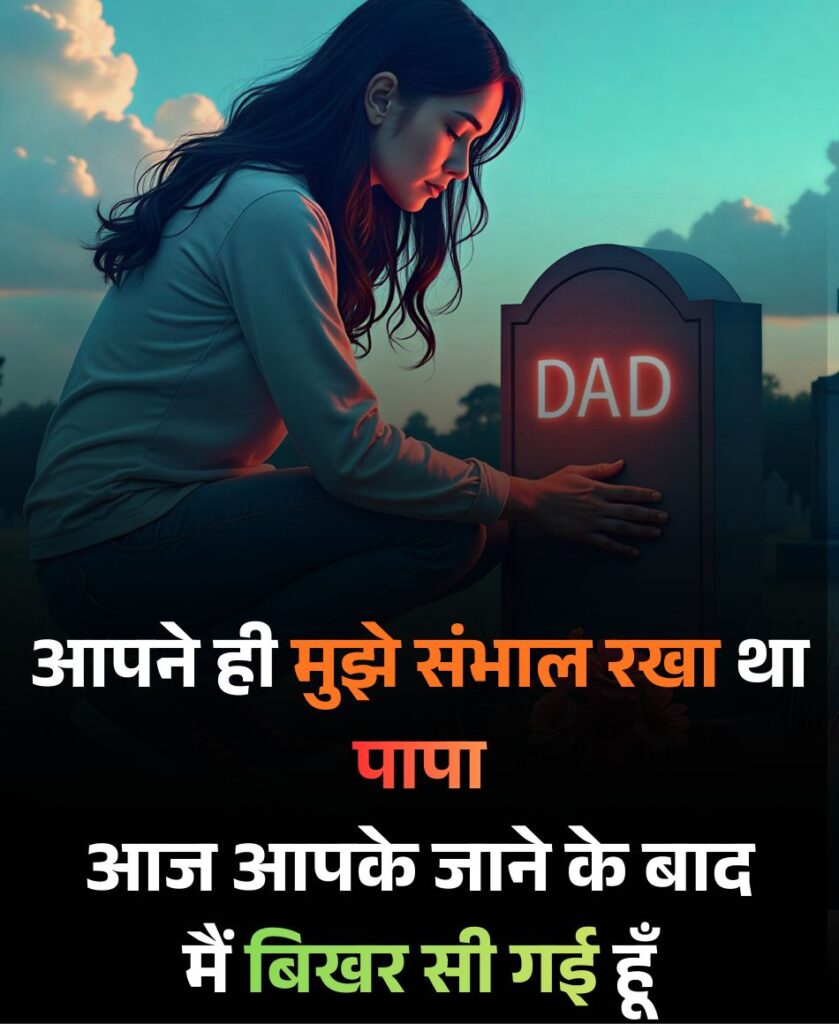 Miss You Papa After Death Shayari