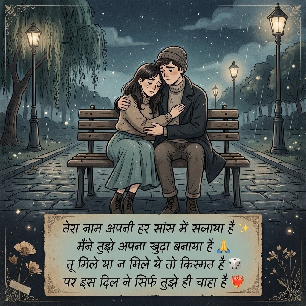 One-sided love poetry full of deep emotions