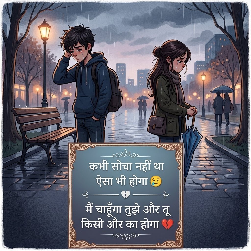 Emotional poetry for one-sided love pain