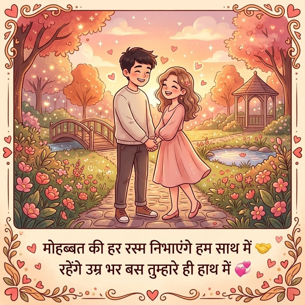 Copy Paste Hindi Love Shayari for Lovers