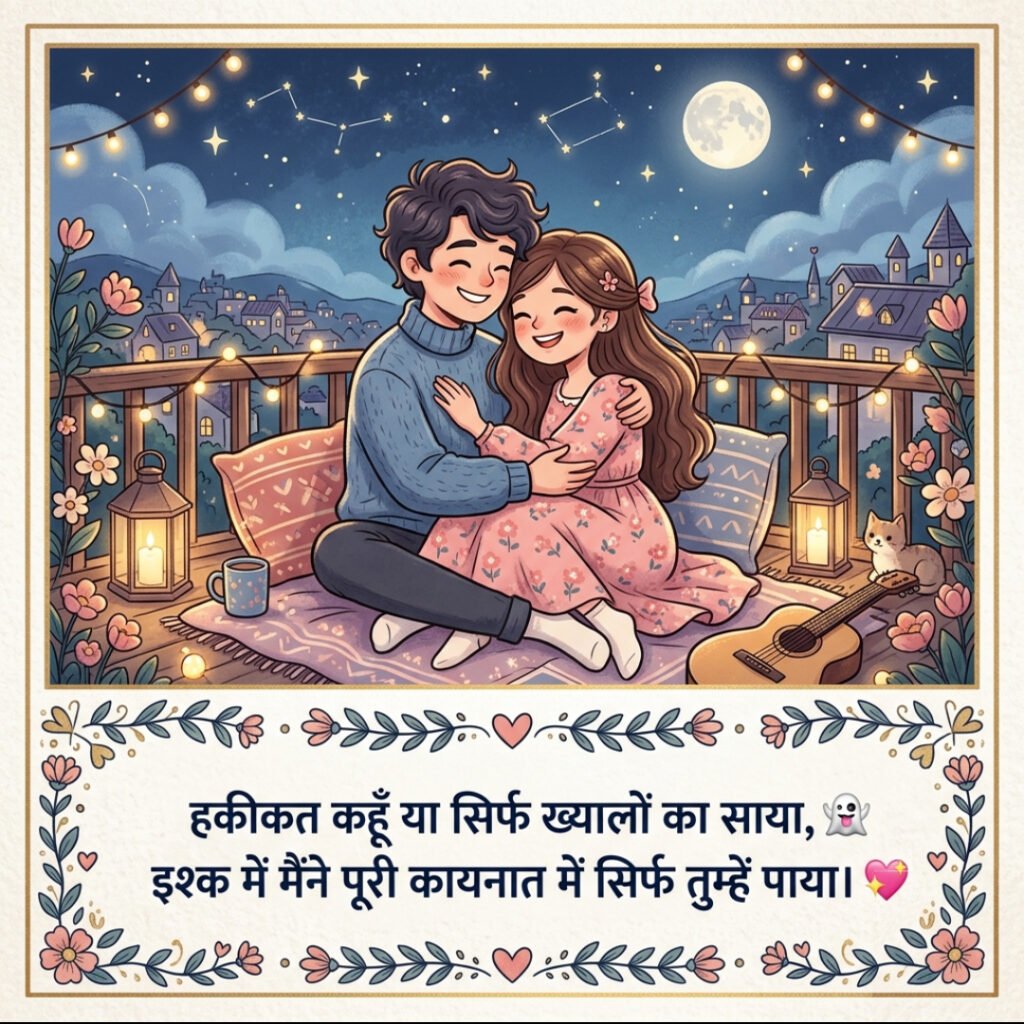 Beautiful Urdu Ishq Shayari for Romantic Feelings