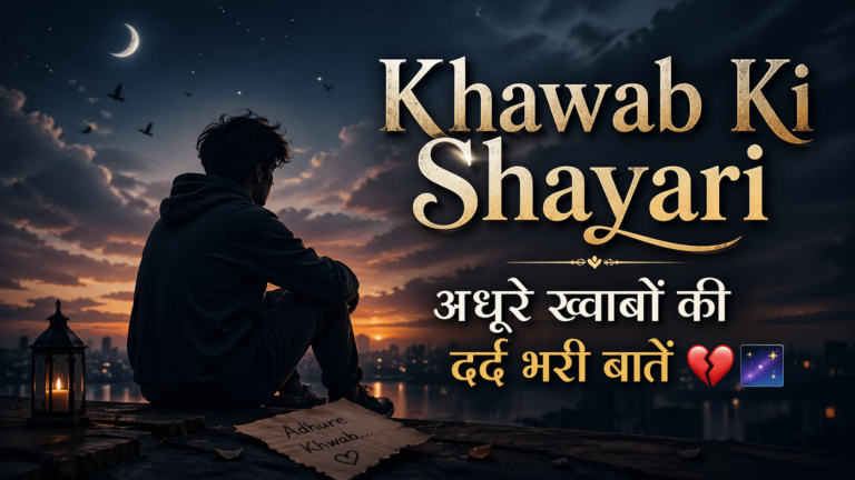 Khawab Ki Shayari Image Thumnail