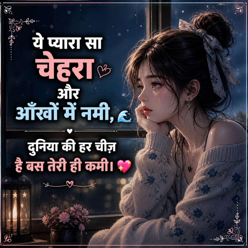 Attractive face poetry lines for quick sharing
