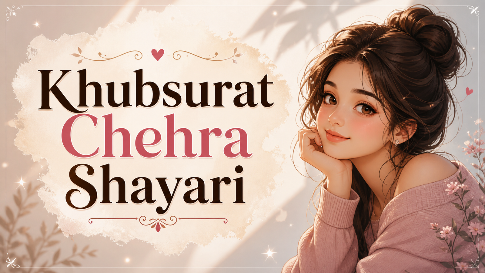 khubsurat chehra shayari Image Thumnail