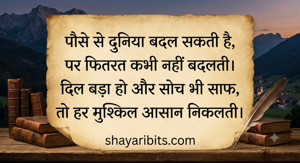 Mixed Language Paisa Shayari