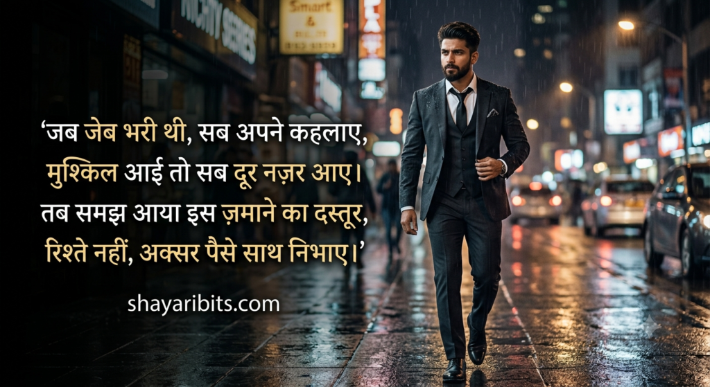 Rishte Aur Paise Par Shayari